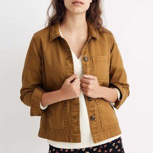 Madewell Garment Dyed Ashwood Chore Coat — Small